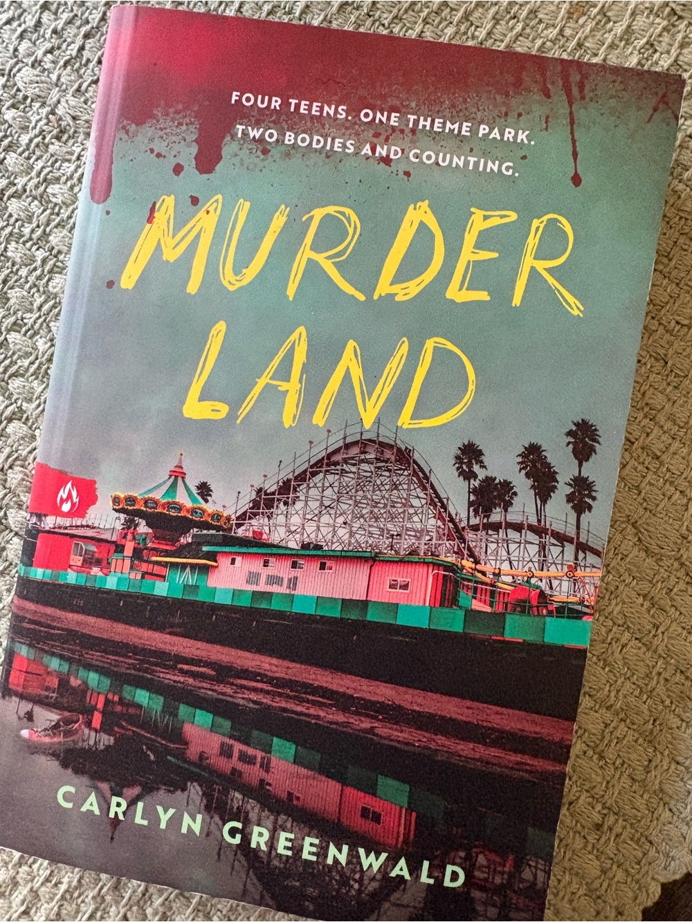 Murderland by - Teal & Yellow Cover Art